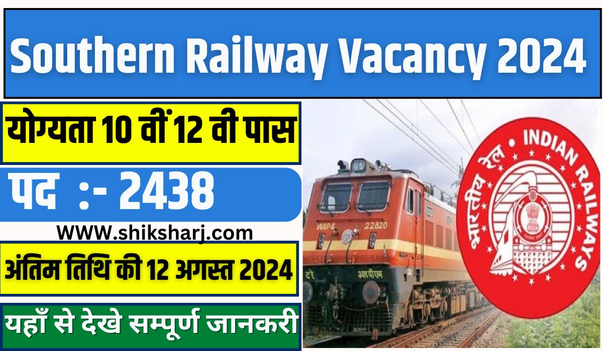 Southern Railway Vacancy