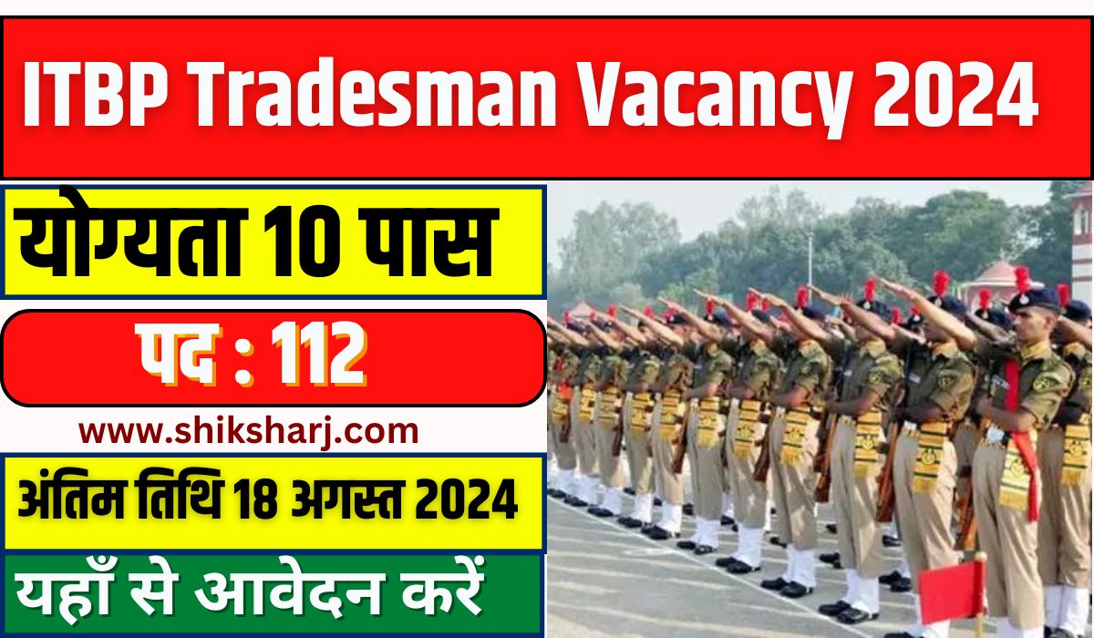 ITBP Tradesman Vacancy